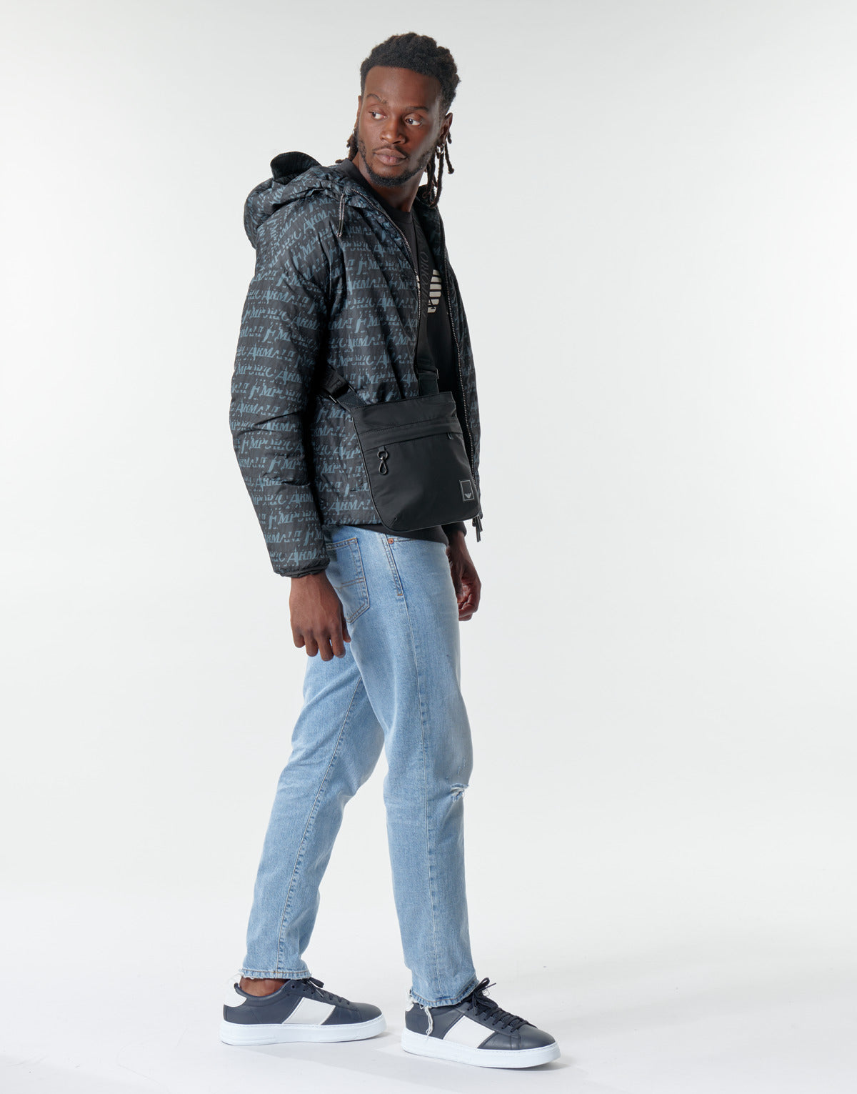 Giubbotto Uomo Emporio Armani 6H1BN6 Nero