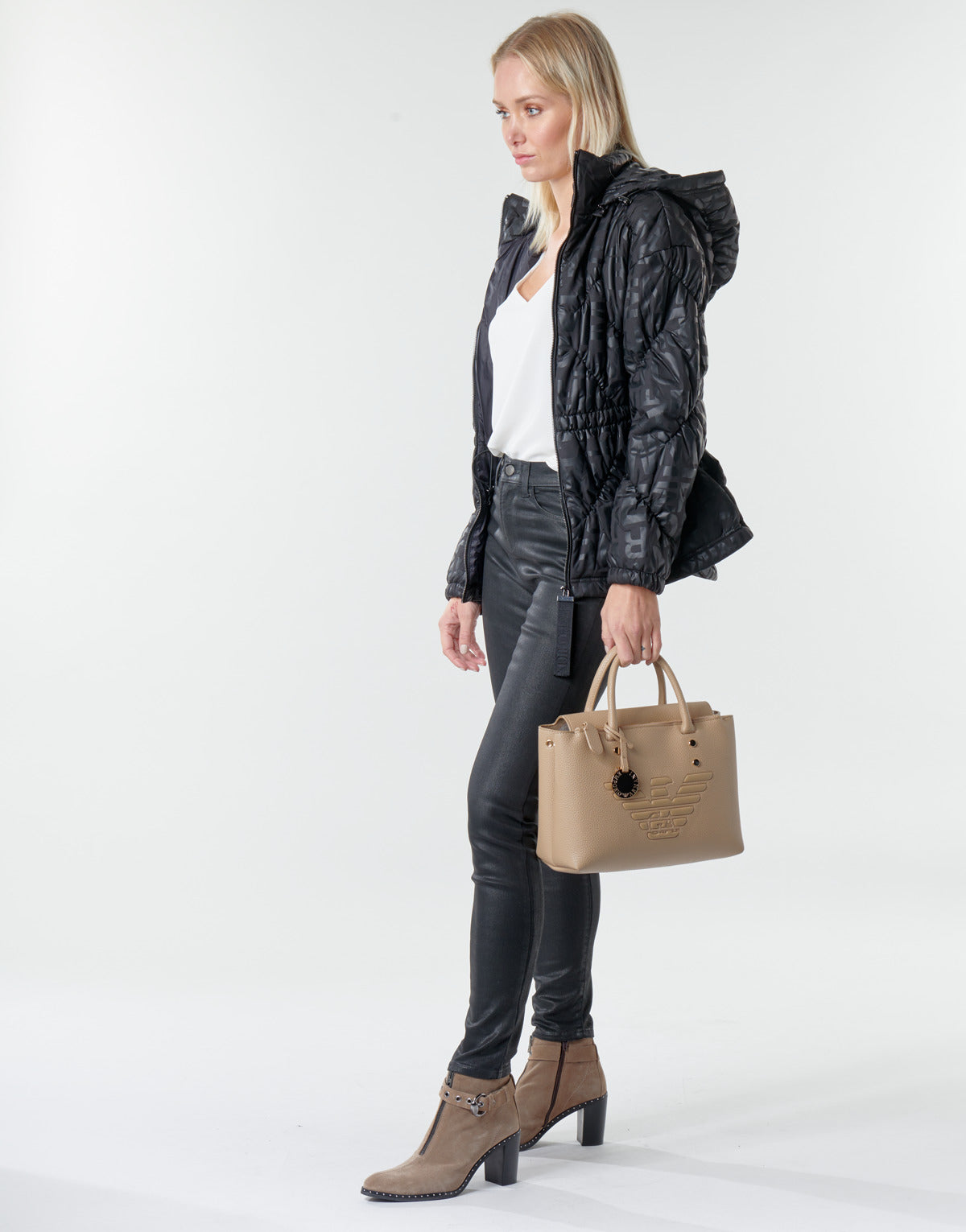 Pantalone Donna Emporio Armani 6H2J20 Nero