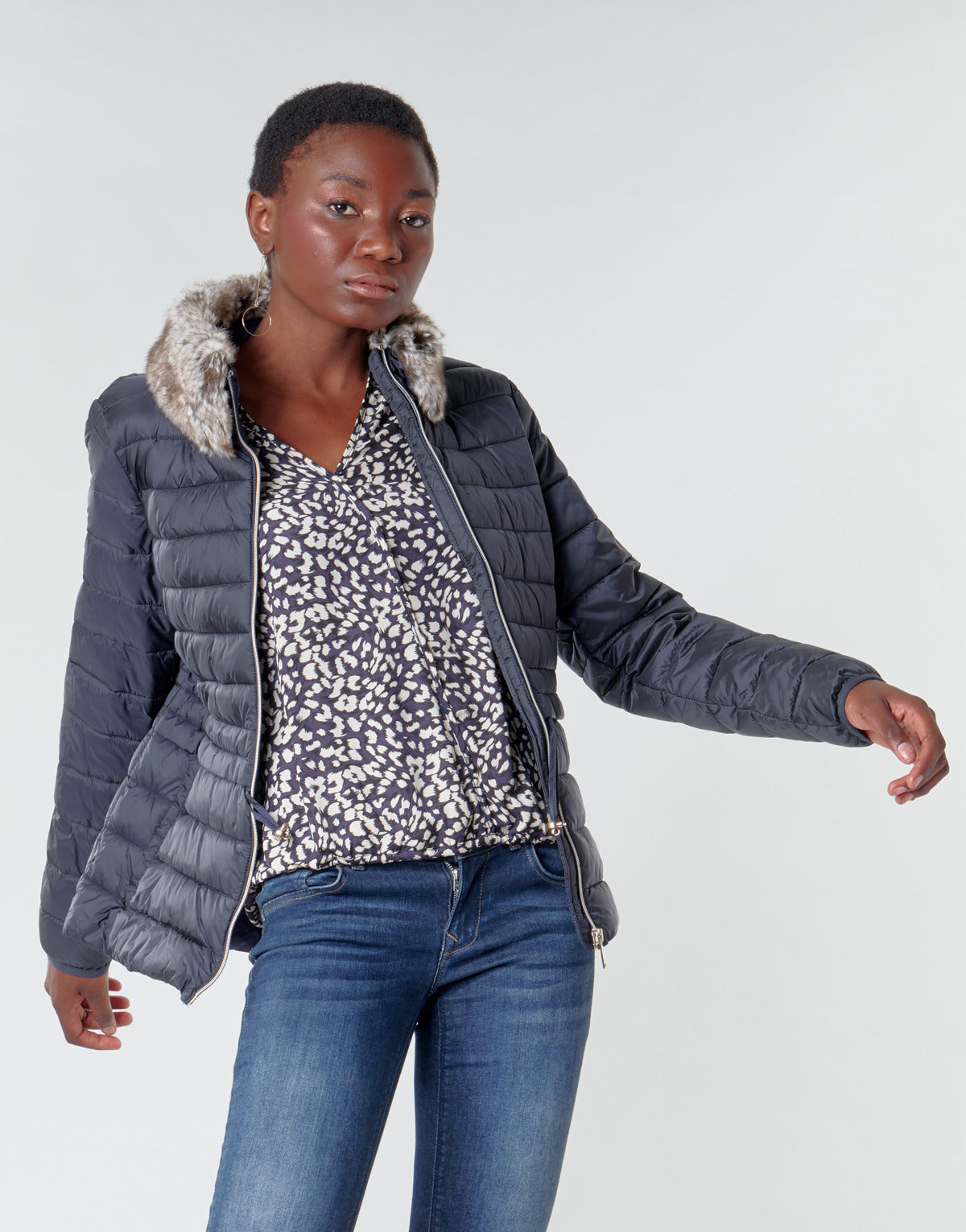 Piumino Donna Esprit LL* THINSU Blu