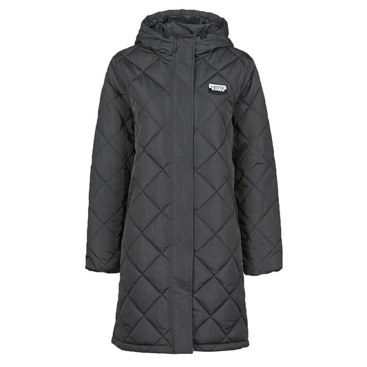 Piumino Donna Vans CLAIR SHORES PUFFER JACKET MTE Nero