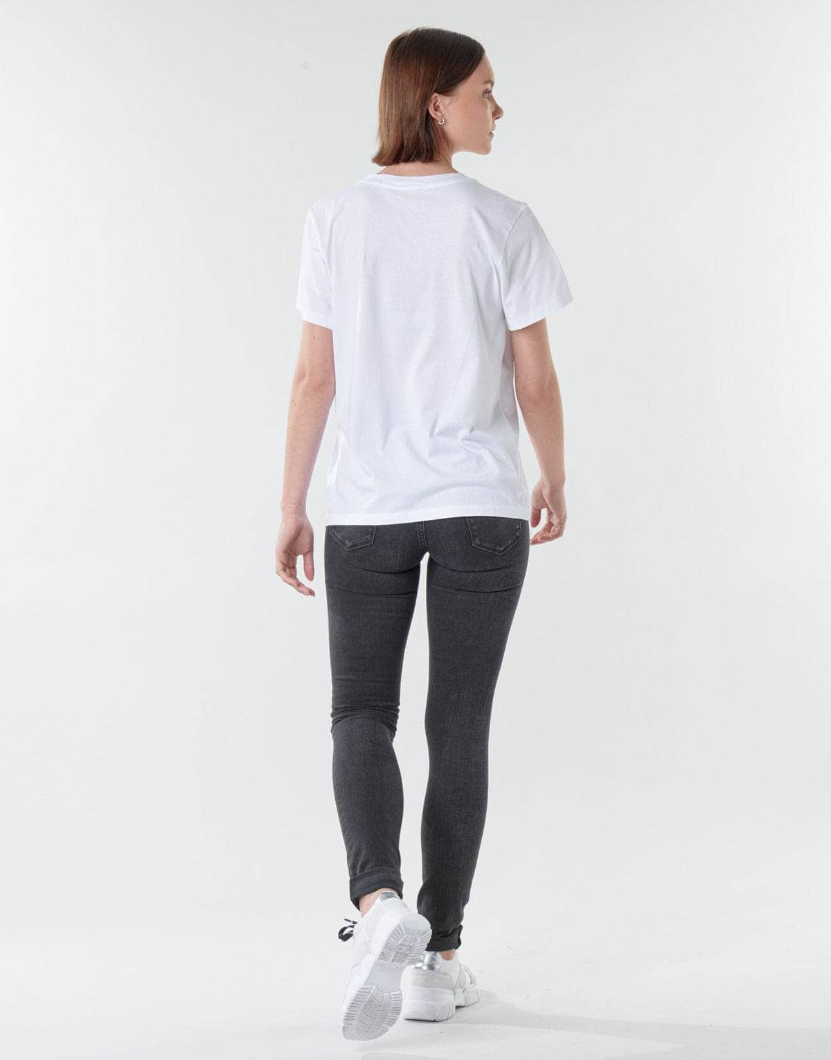 T-shirt Donna Replay W3509D Bianco