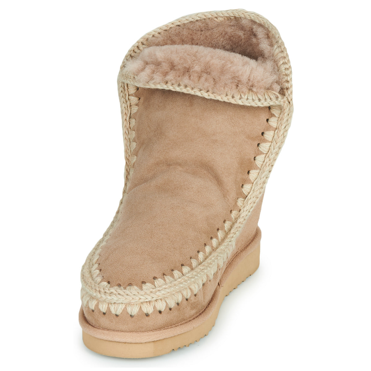 Stivaletti Donna Mou ESKIMO INNER WEDGE SHORT Beige