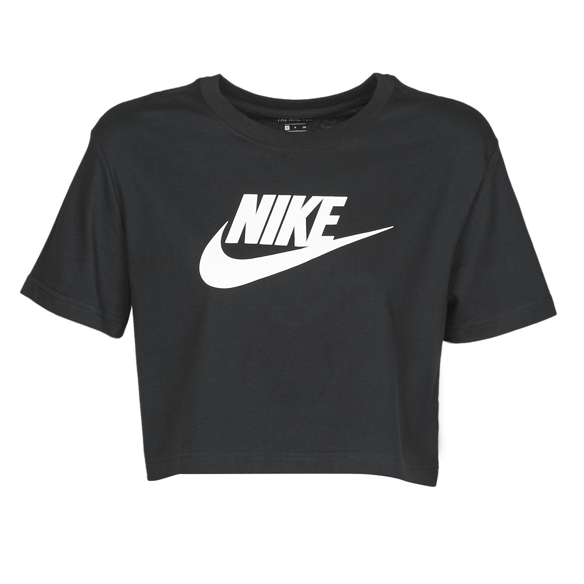 T-shirt Donna Nike  W NSW TEE ESSNTL CRP ICN FTR  Nero