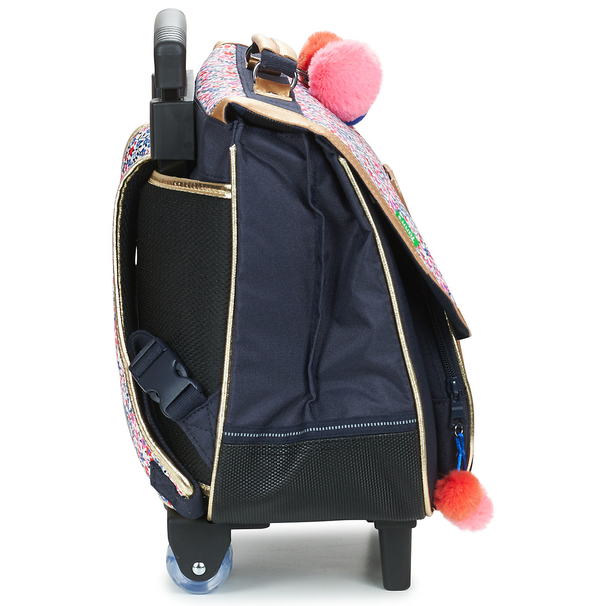 Cartella con rotelle ragazza Tann's  INES TROLLEY CARTABLE 38CM  Blu