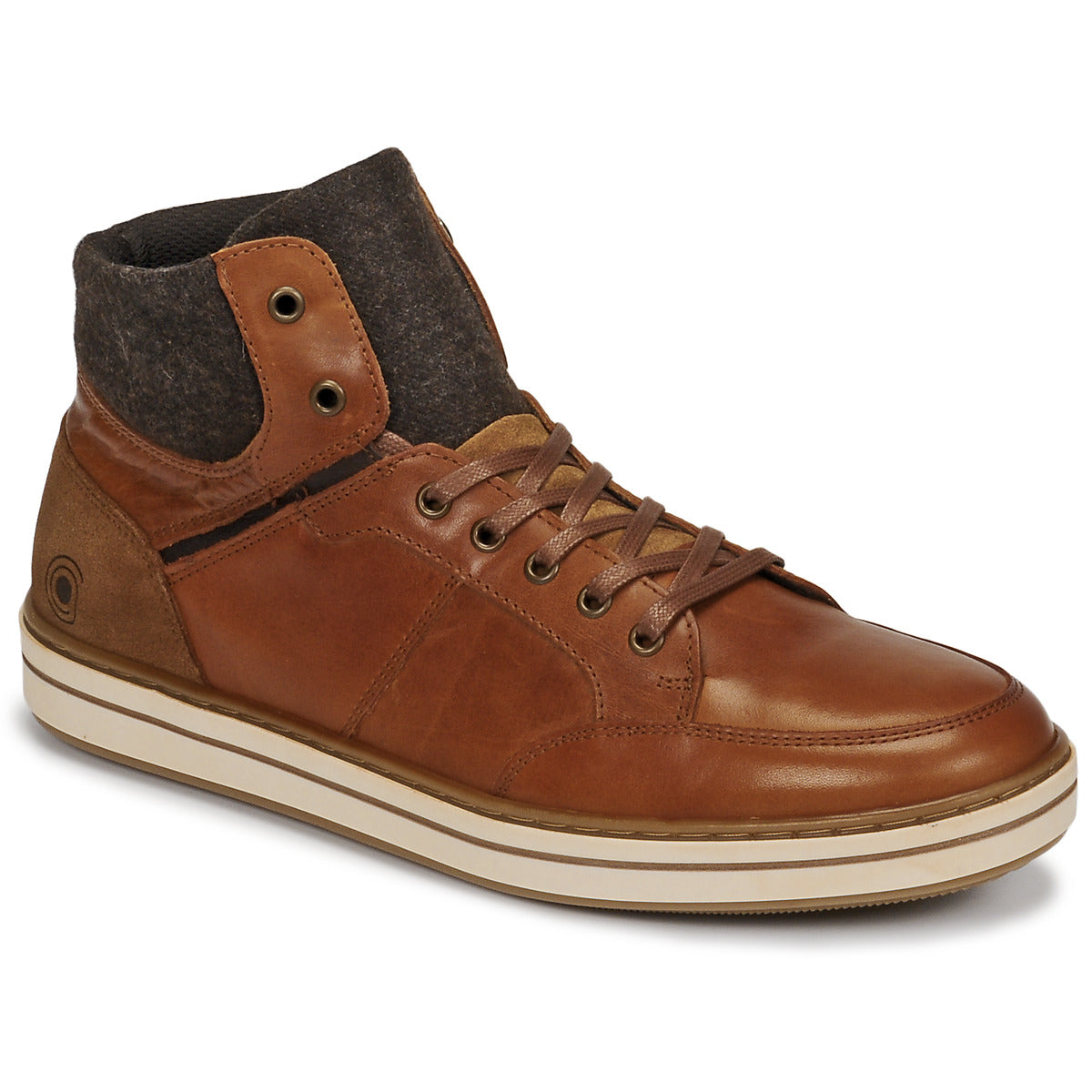 Sneakers alte Uomo Casual Attitude  NOURDON  Marrone