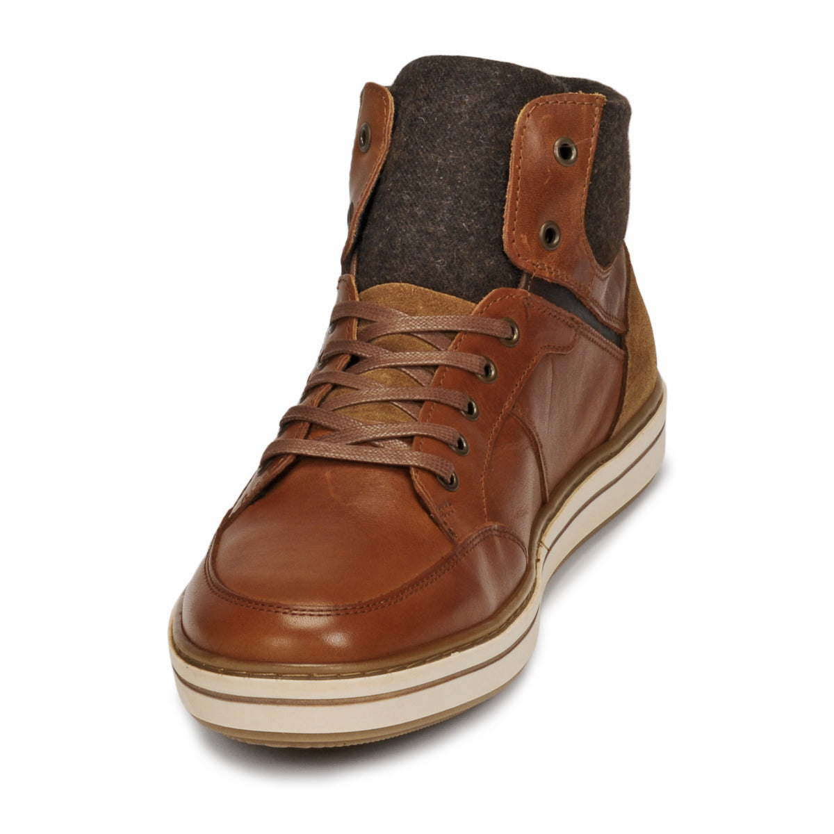 Sneakers alte Uomo Casual Attitude  NOURDON  Marrone