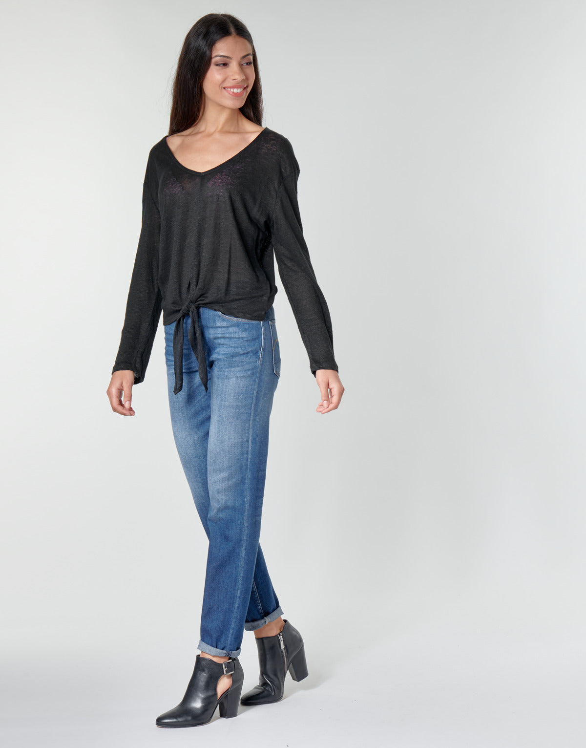 Jeans Donna G-Star Raw 3301 HIGH STRAIGHT 90’S ANKLE WMN Blu