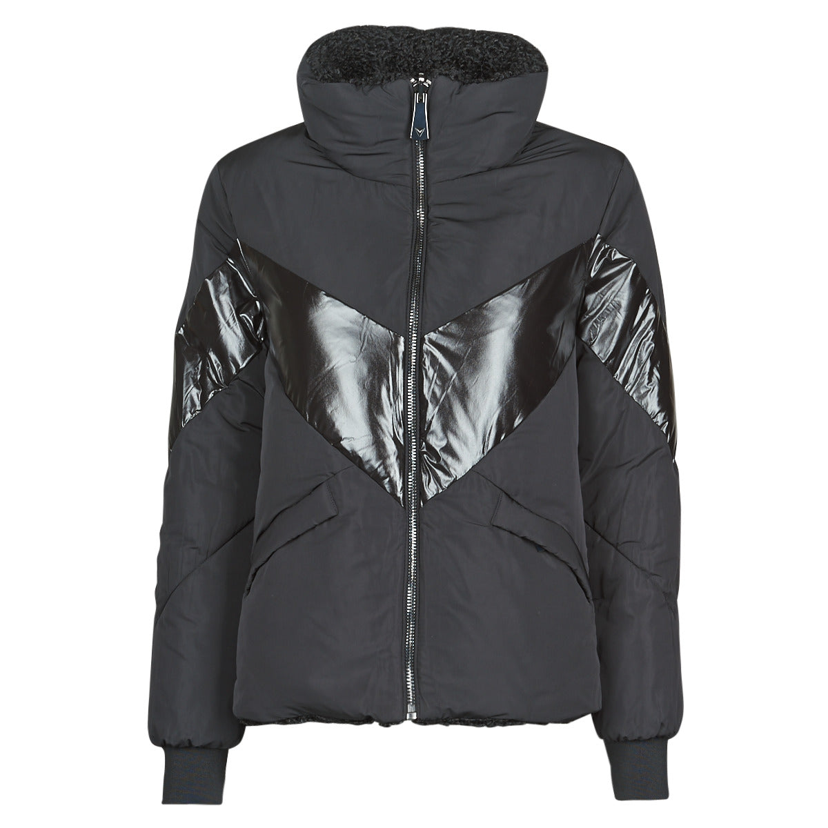 Piumino Donna Guess ORIETTA REVERSIBLE Nero