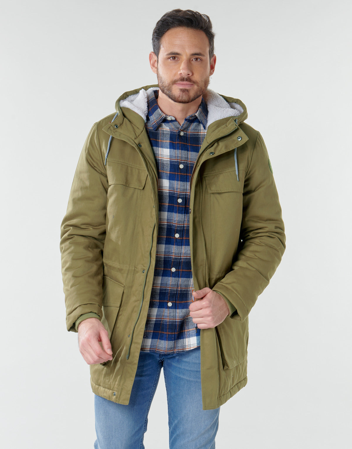 Parka Uomo Only & Sons ONSWARD Kaki