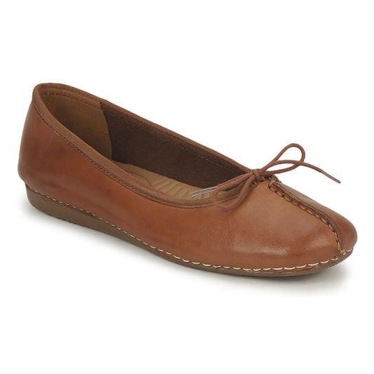 Ballerine Donna Clarks FRECKLE ICE Marrone