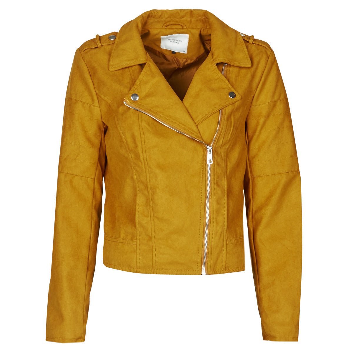 Giacca in pelle Donna JDY JDYNEW PEACH Giallo