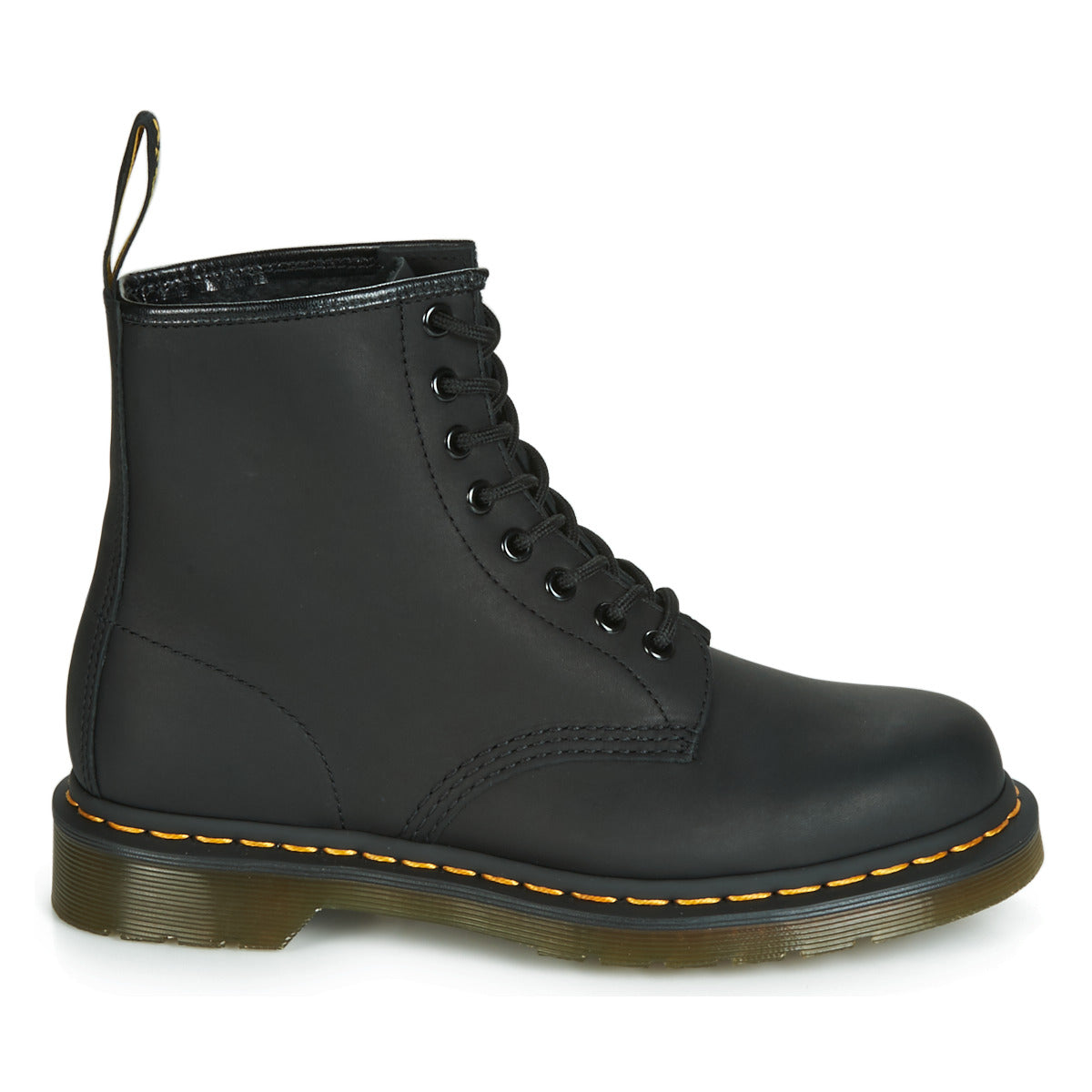 Stivaletti Uomo Dr. Martens  1460 BLACK GREASY  Nero