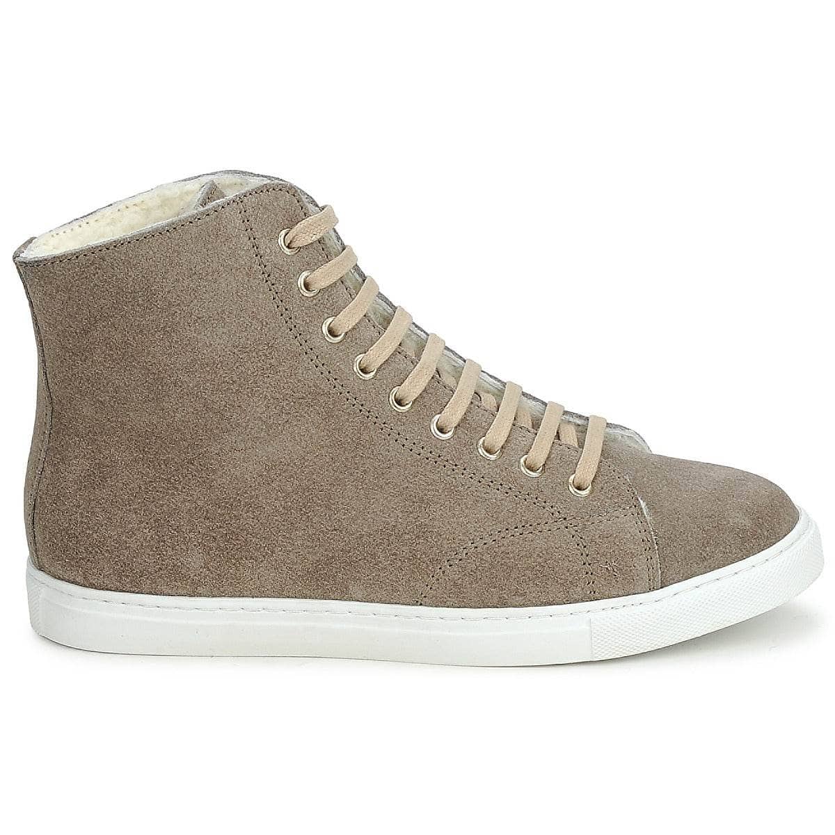 Sneakers alte Uomo Swamp MONTONE SUEDE Grigio