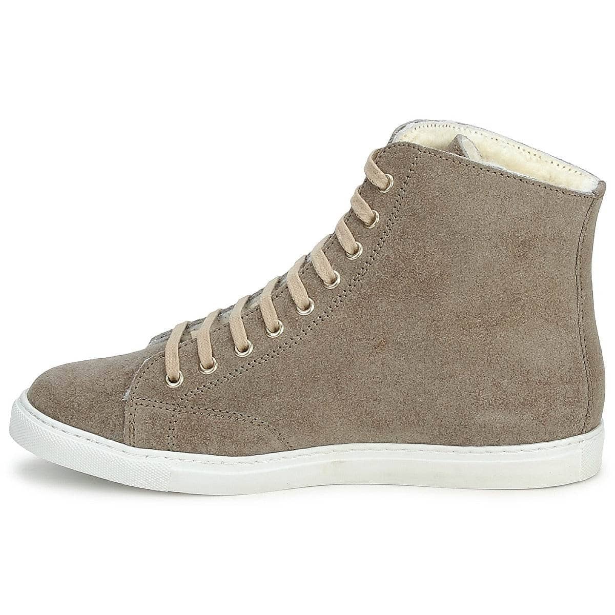 Sneakers alte Uomo Swamp MONTONE SUEDE Grigio