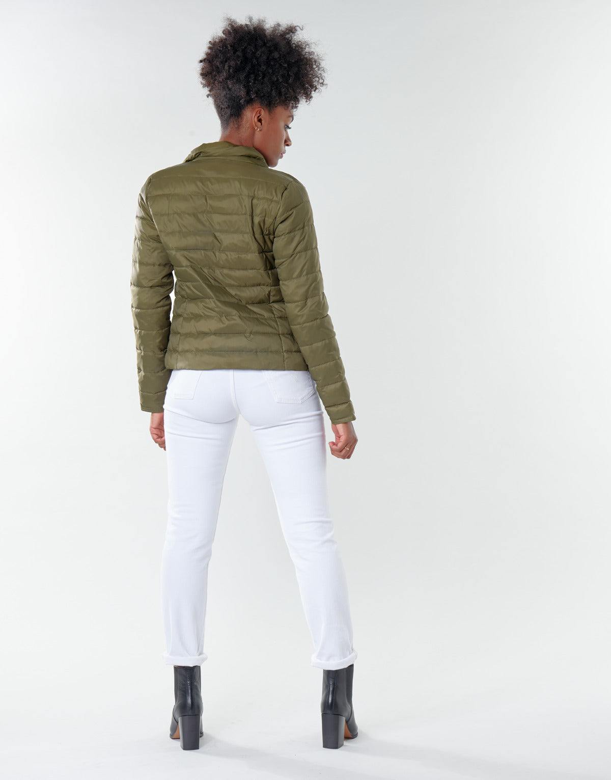 Piumino Donna Only ONLTAHOE Kaki