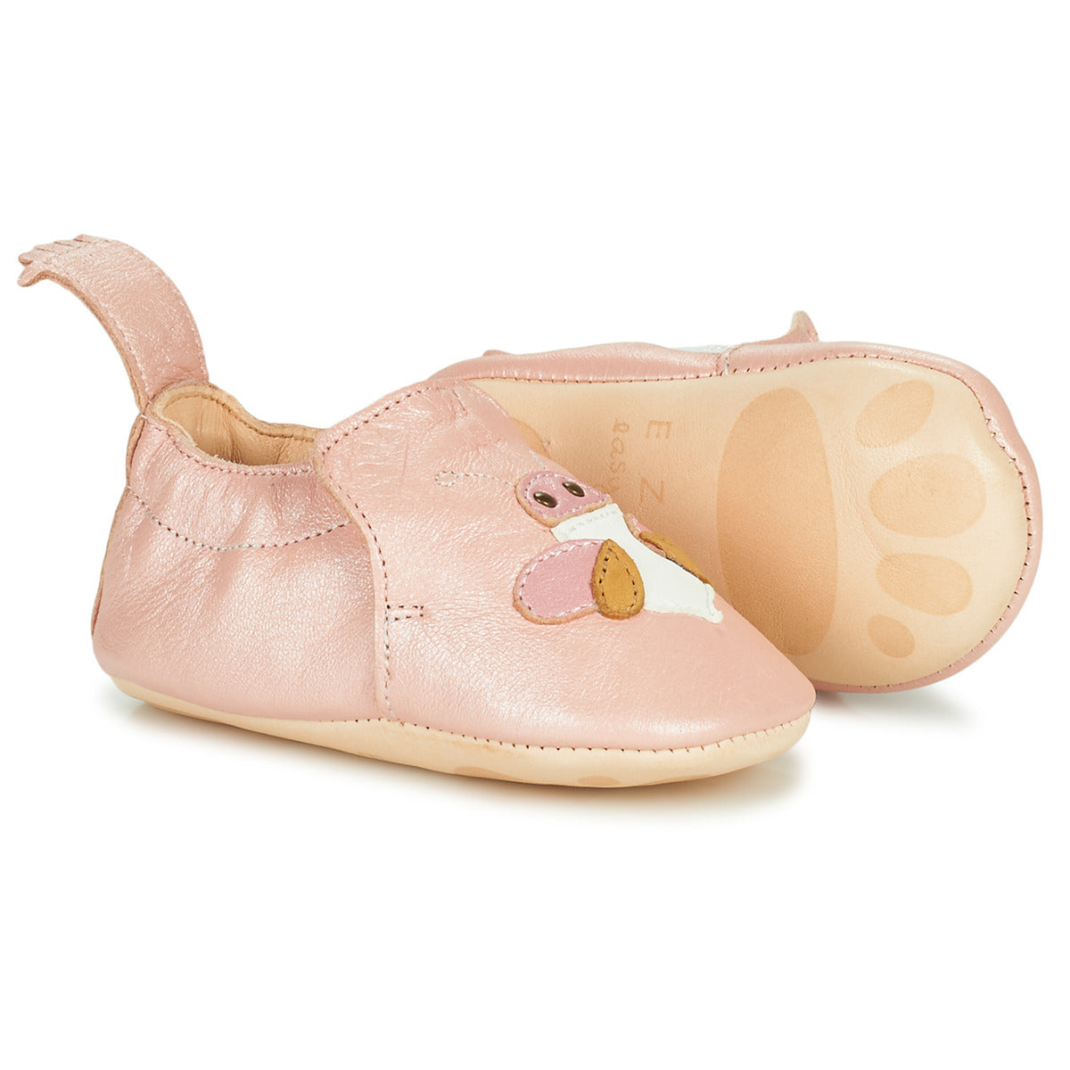 Pantofole bambini ragazza Easy Peasy BLUMOO ABEILLE Rosa