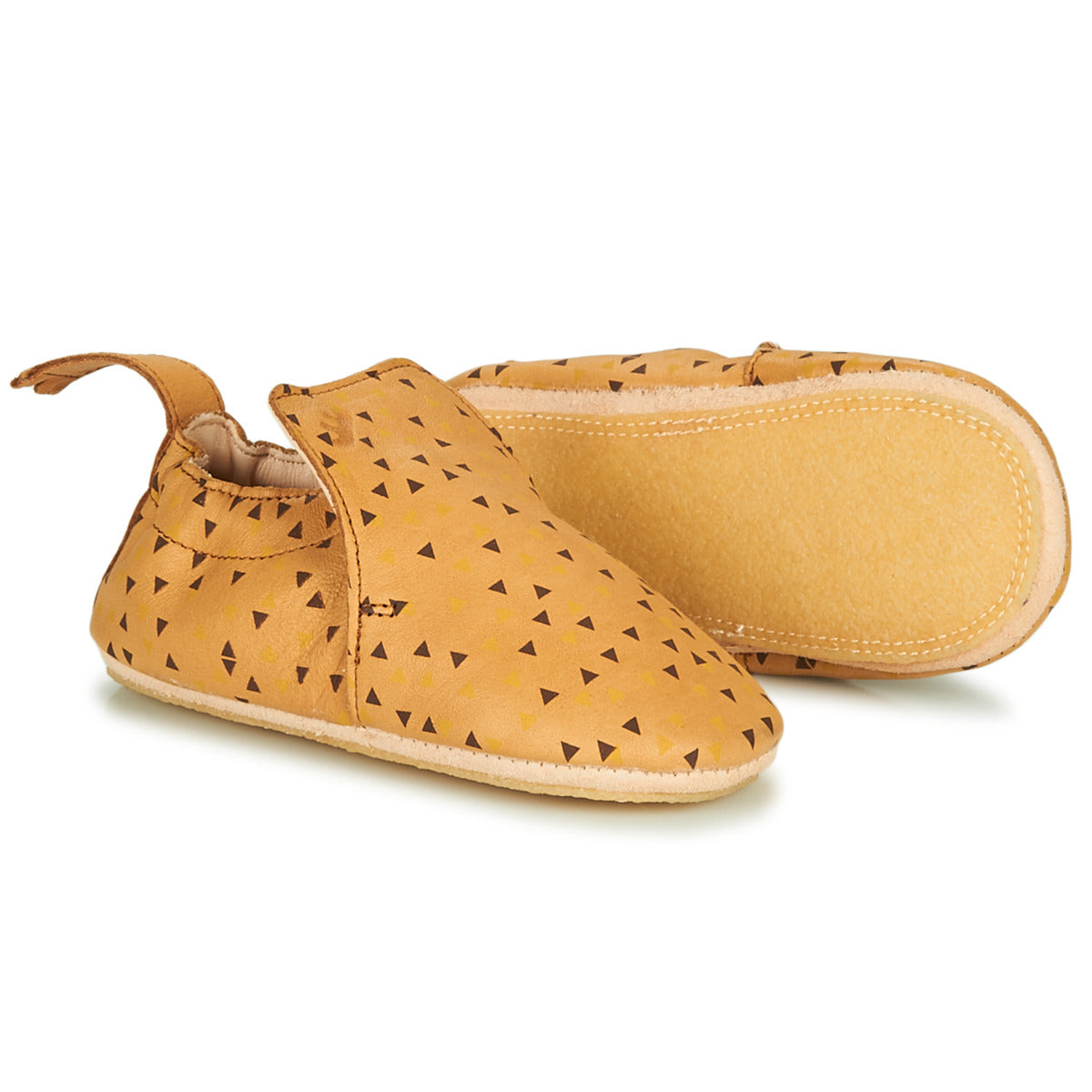 Pantofole bambini ragazza Easy Peasy BLUBLU Marrone