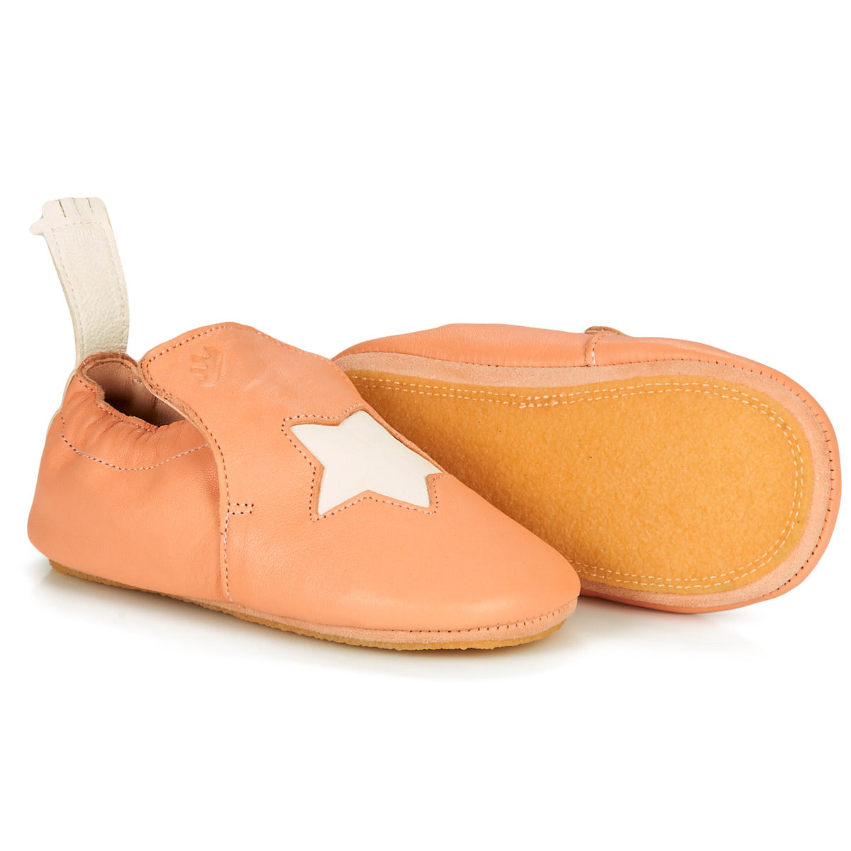 Pantofole bambini ragazza Easy Peasy BLUBLU ETOILE Arancio