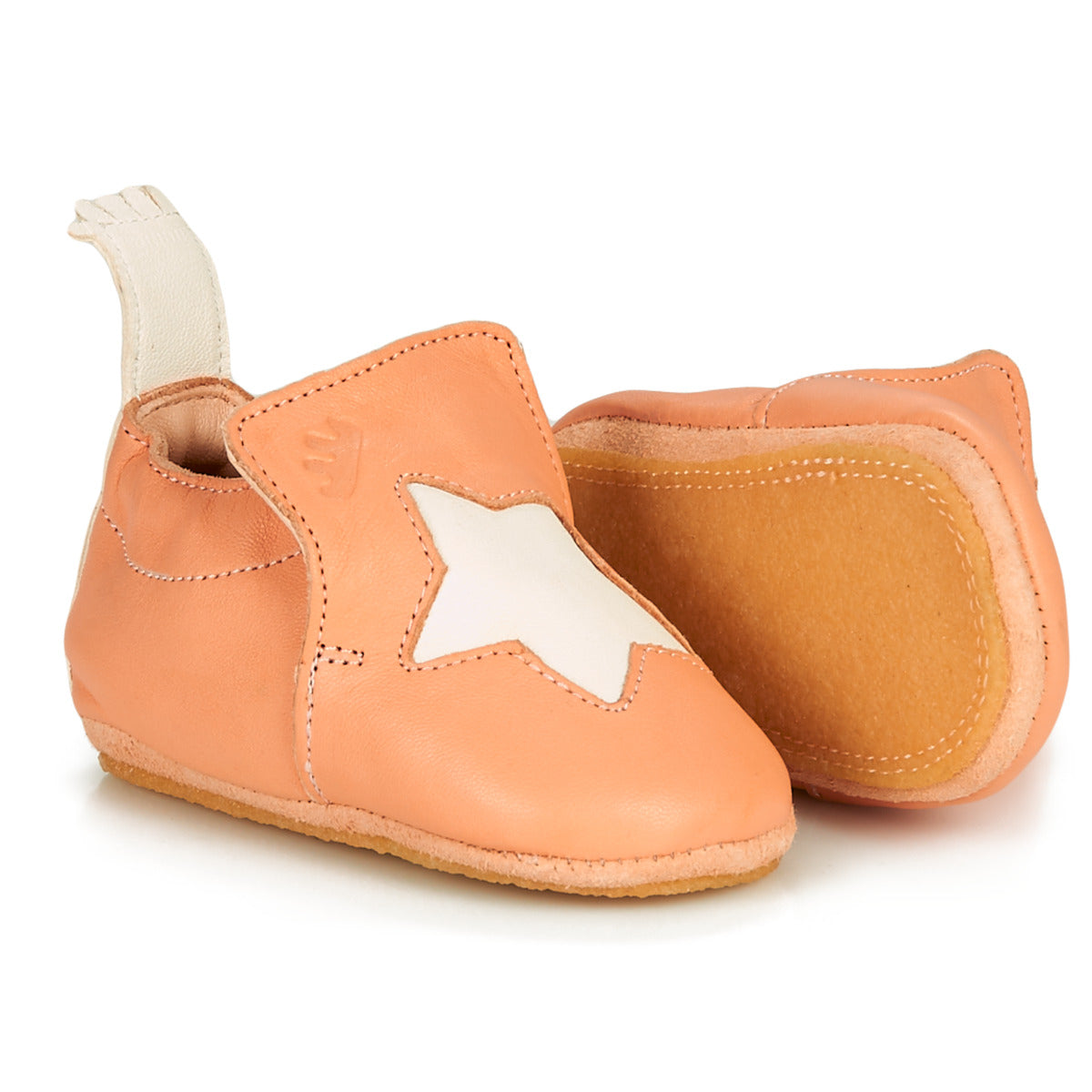 Pantofole bambini ragazza Easy Peasy BLUBLU ETOILE Arancio