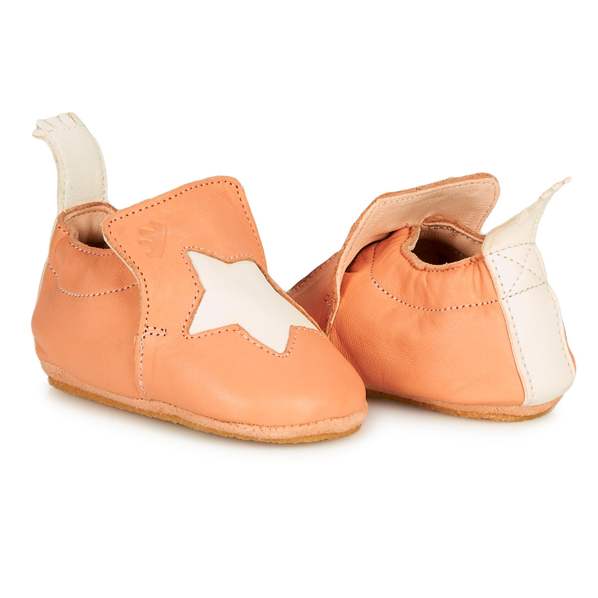Pantofole bambini ragazza Easy Peasy BLUBLU ETOILE Arancio