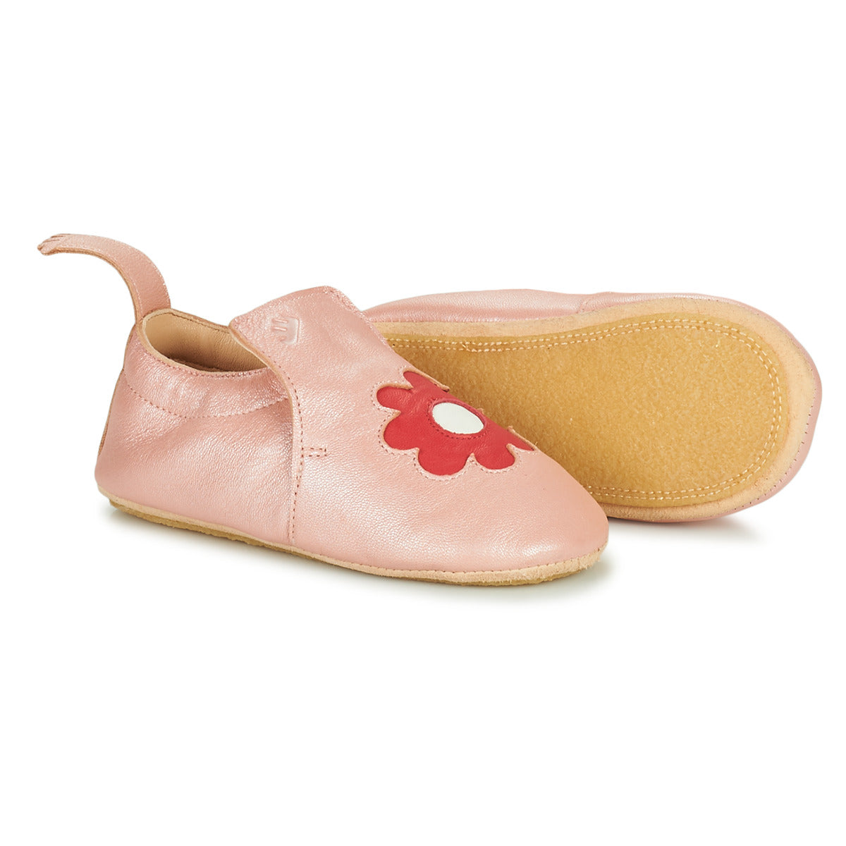 Pantofole bambini ragazza Easy Peasy BLUBLU FLEURS Rosa