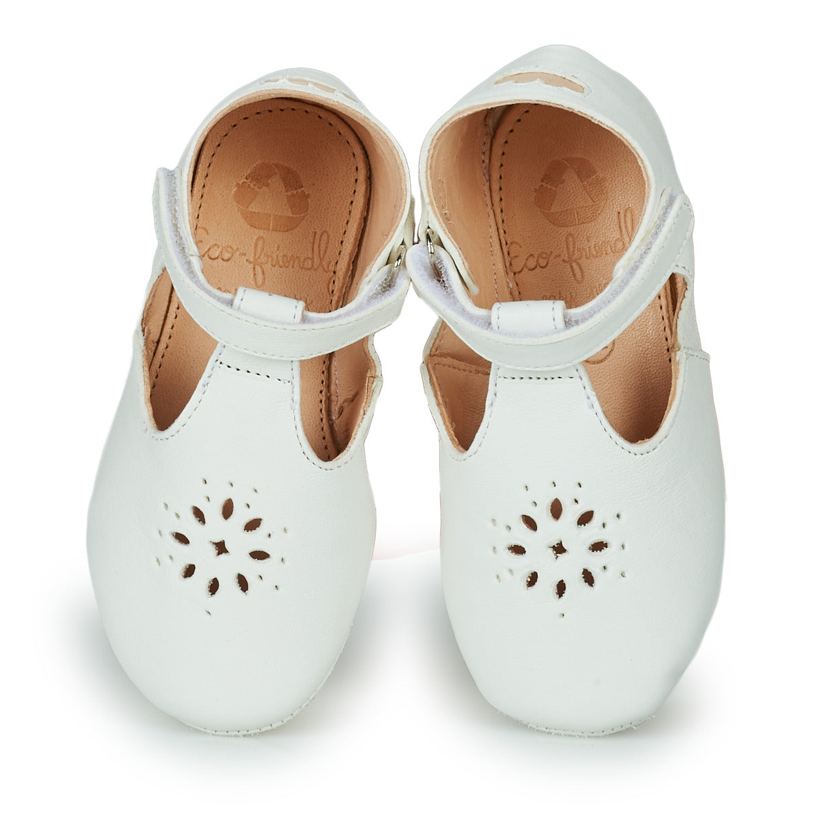 Pantofole bambini ragazza Easy Peasy LILLYP Bianco