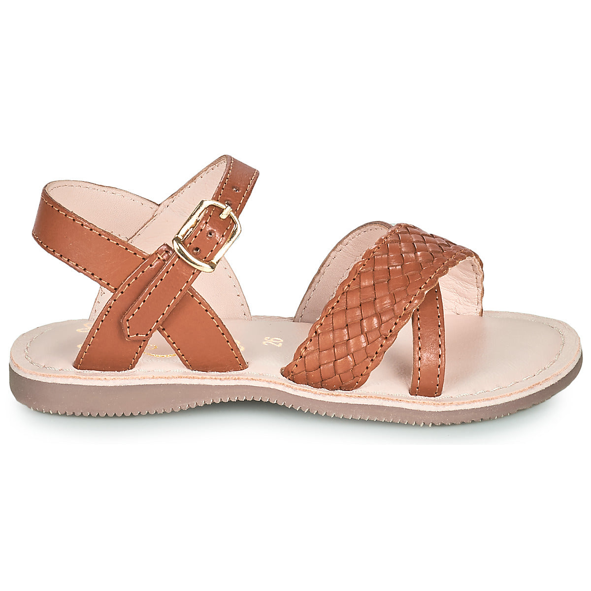 Sandali bambini ragazza Little Mary LIANE Marrone