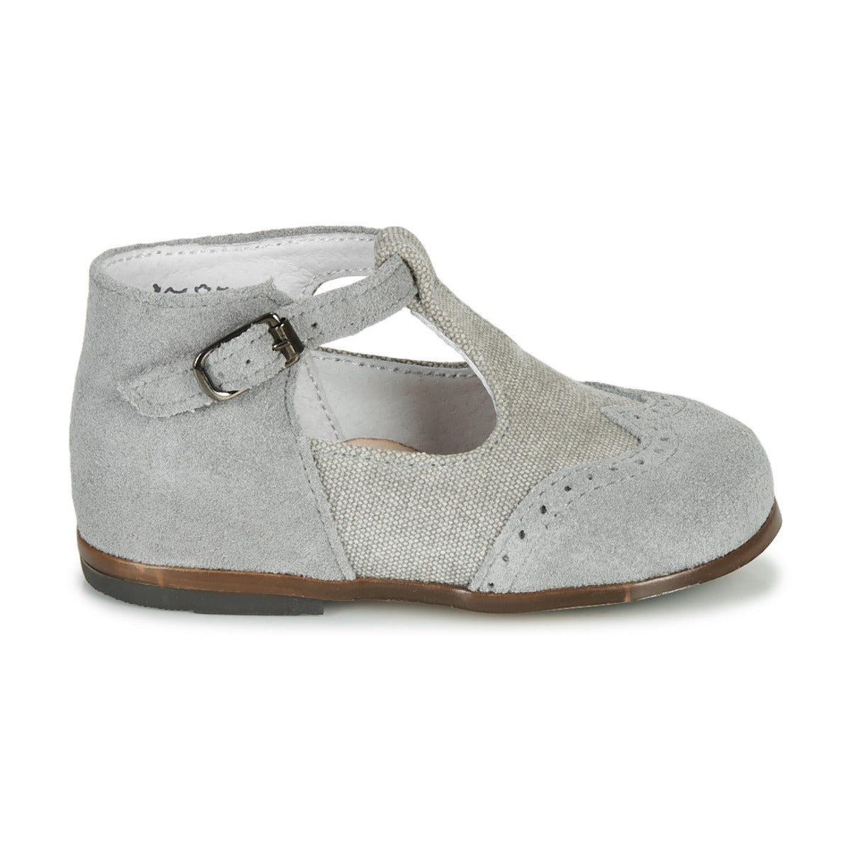 Sandali bambini ragazzo Little Mary FRANCOIS Grigio