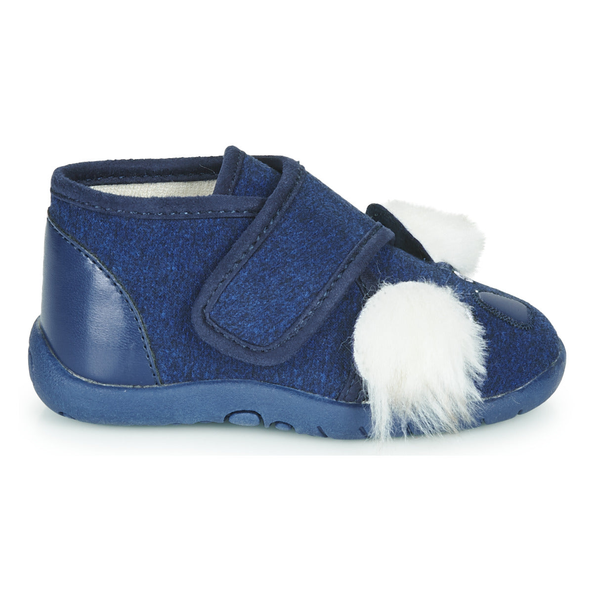 Pantofole bambini ragazza Little Mary KOALAVELCRO Blu