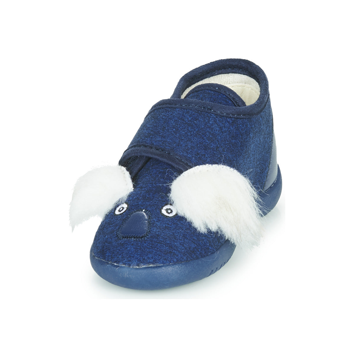 Pantofole bambini ragazza Little Mary KOALAVELCRO Blu
