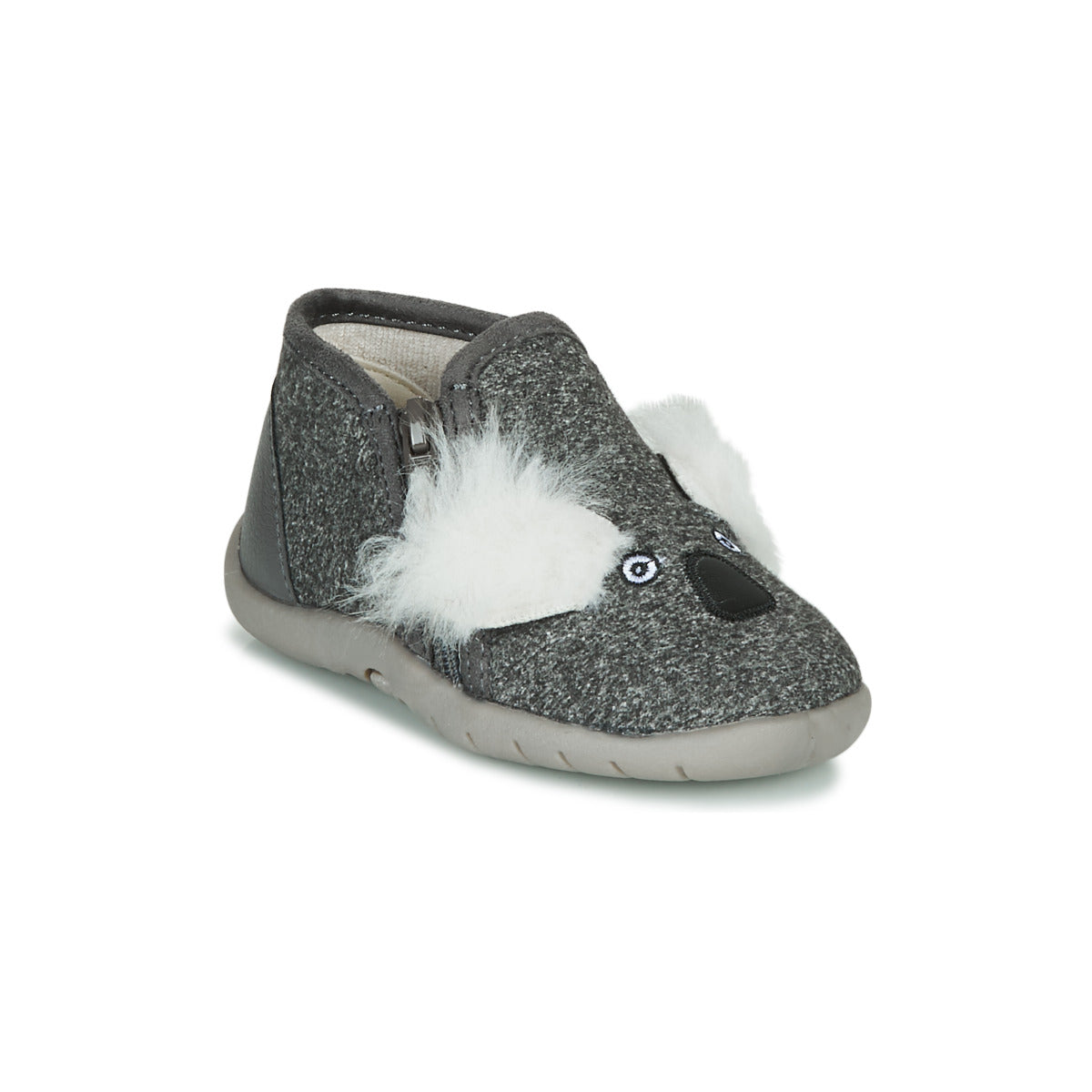 Pantofole bambini ragazza Little Mary KOALAZIP Grigio