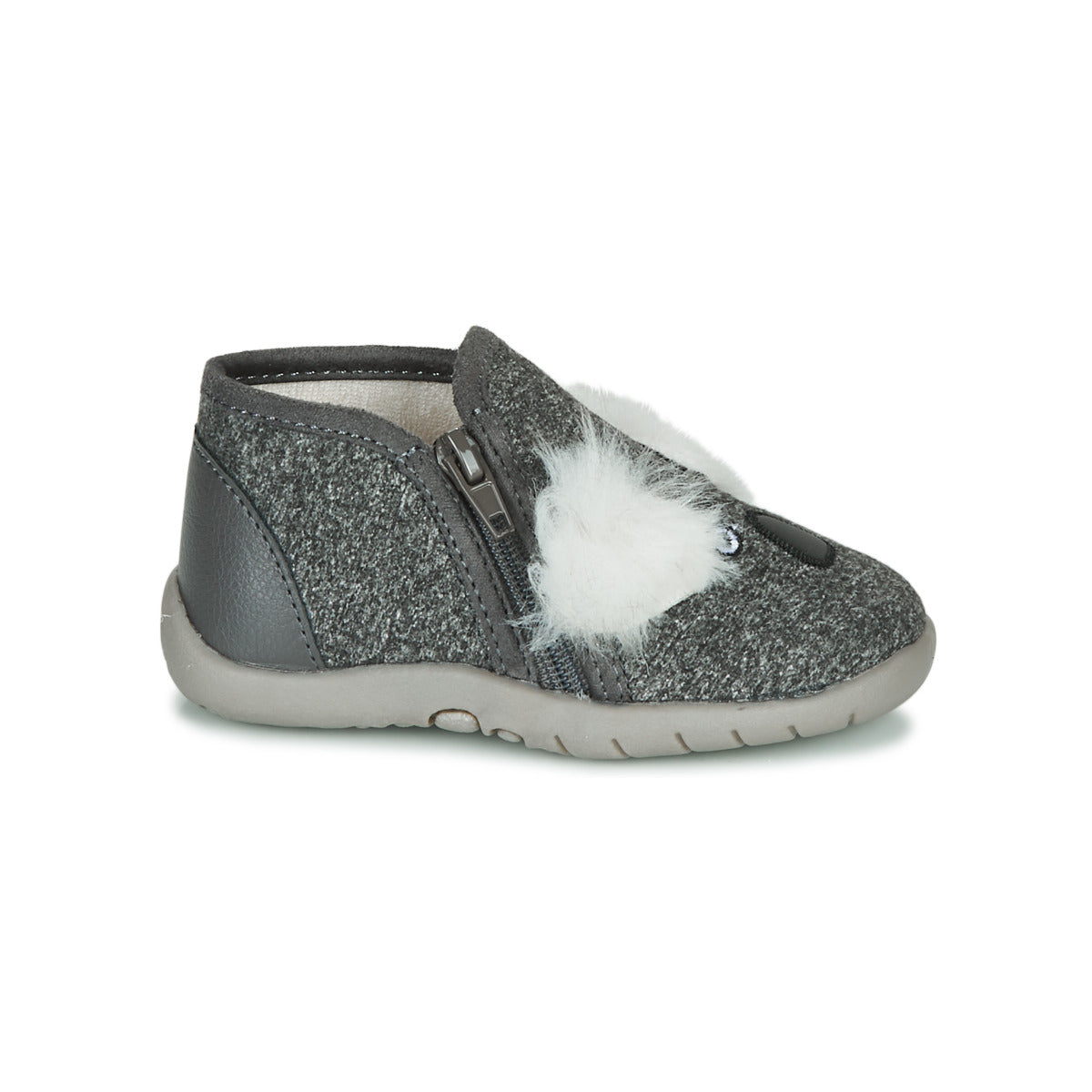 Pantofole bambini ragazza Little Mary KOALAZIP Grigio