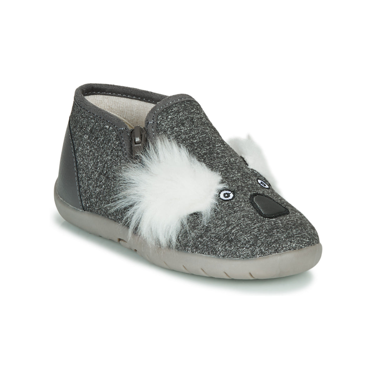 Pantofole bambini ragazza Little Mary KOALAZIP Grigio