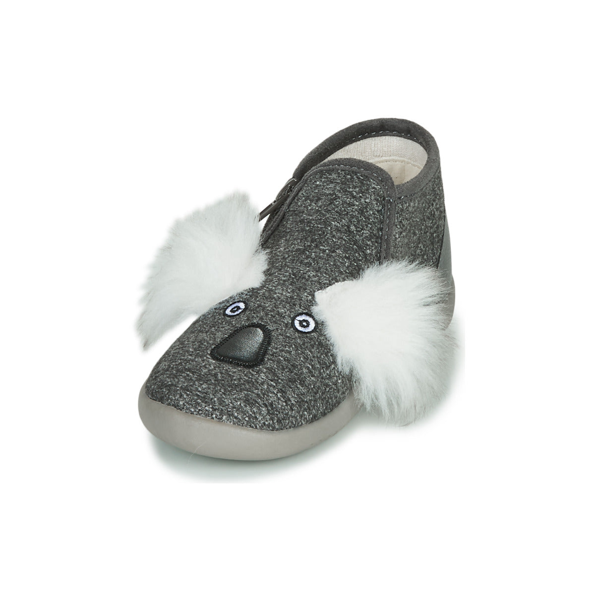 Pantofole bambini ragazza Little Mary KOALAZIP Grigio