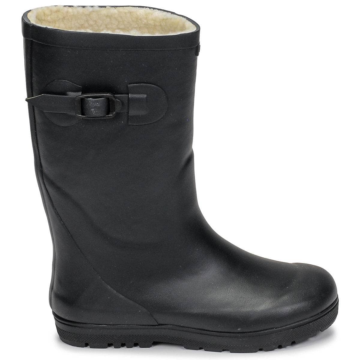 Stivali bambini ragazza Aigle WOODY POP FUR Blu