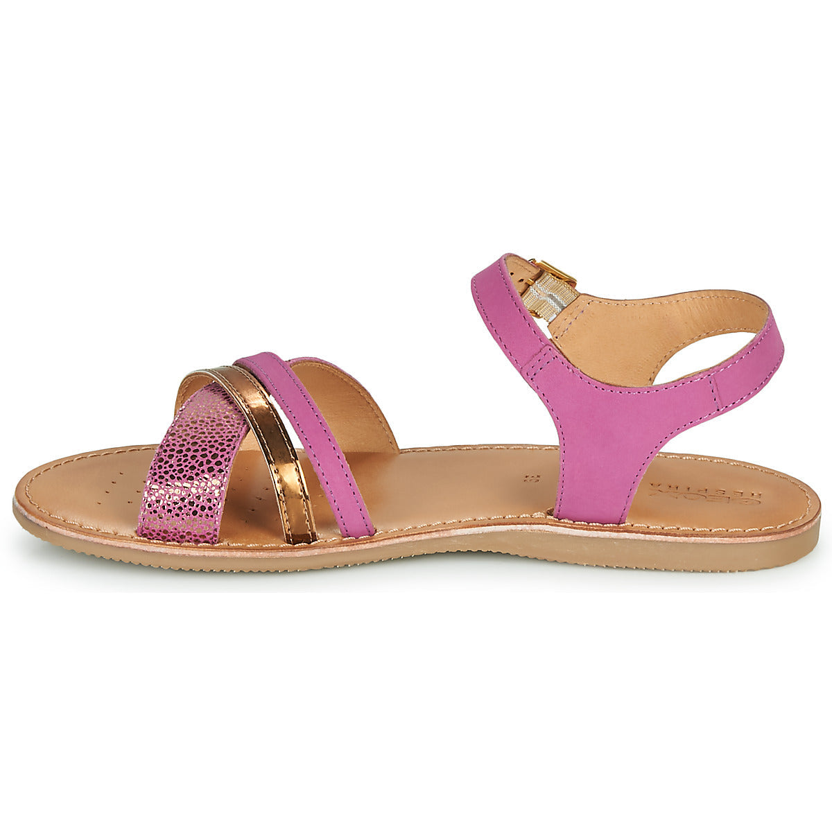Sandali bambini ragazza Geox J SANDAL EOLIE GIRL Rosa