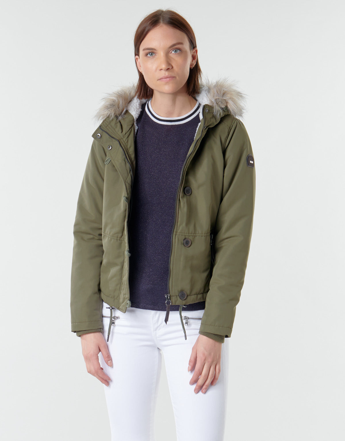 Parka Donna Only ONLPEYTON Kaki