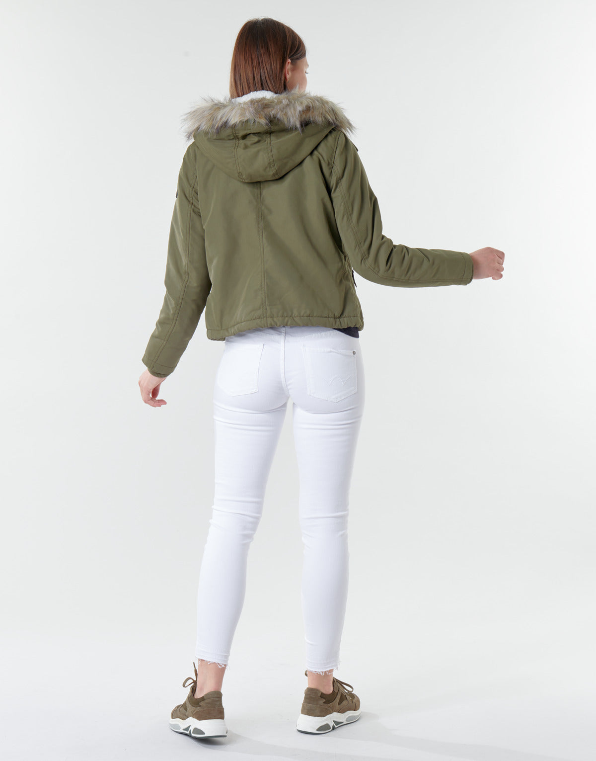 Parka Donna Only ONLPEYTON Kaki