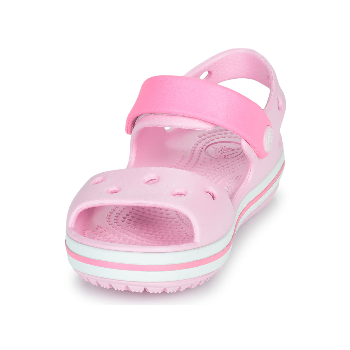 Sandali bambini ragazza Crocs  CROCBAND SANDAL KIDS  Rosa