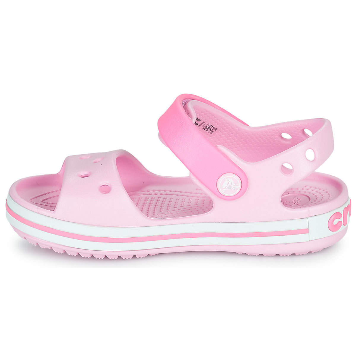 Sandali bambini ragazza Crocs  CROCBAND SANDAL KIDS  Rosa