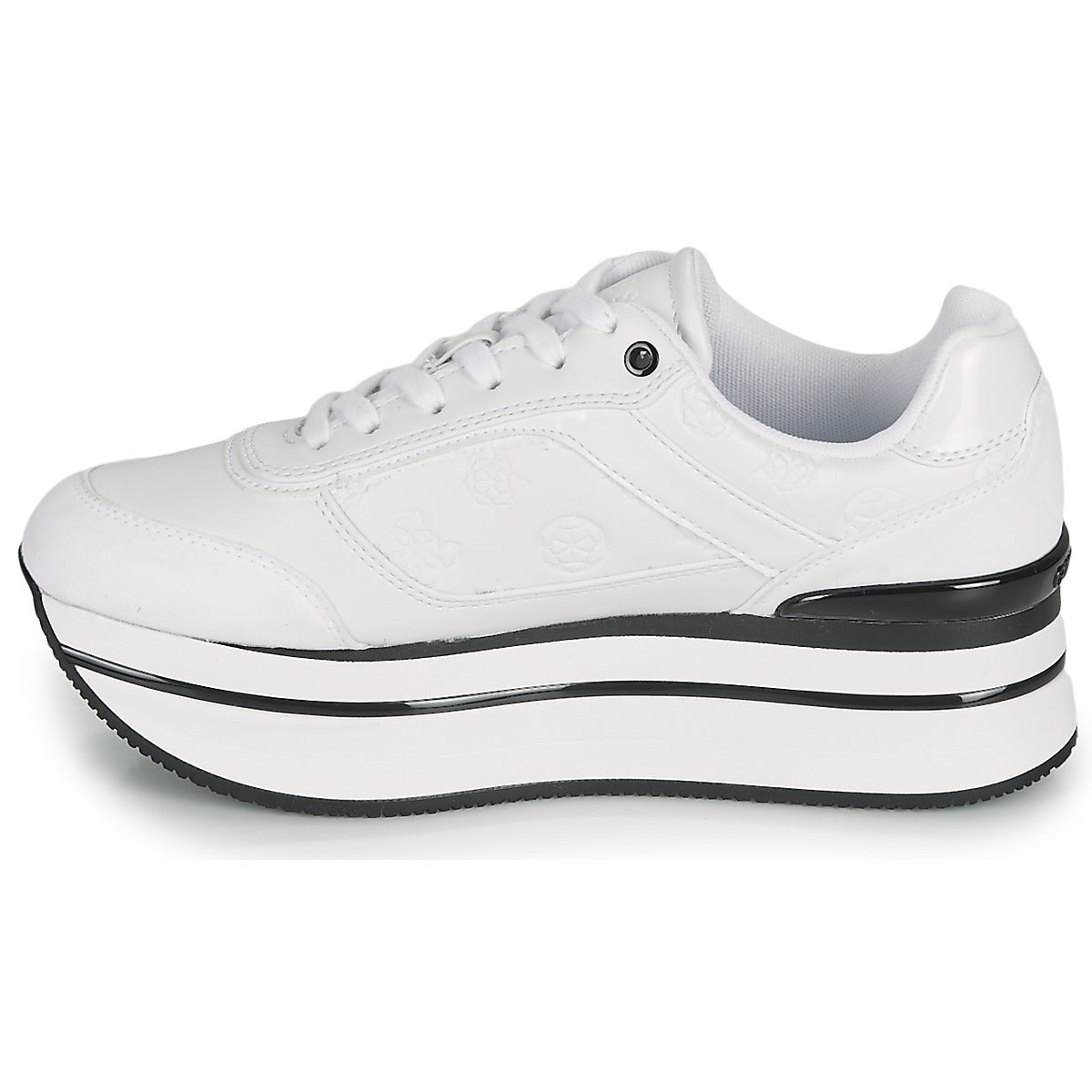 Sneakers basse Donna Guess HANSIN Bianco