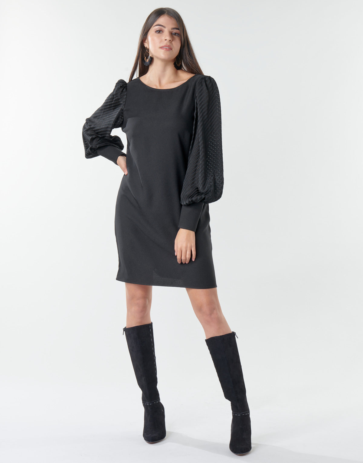 Abito corto Donna Naf Naf - Nero