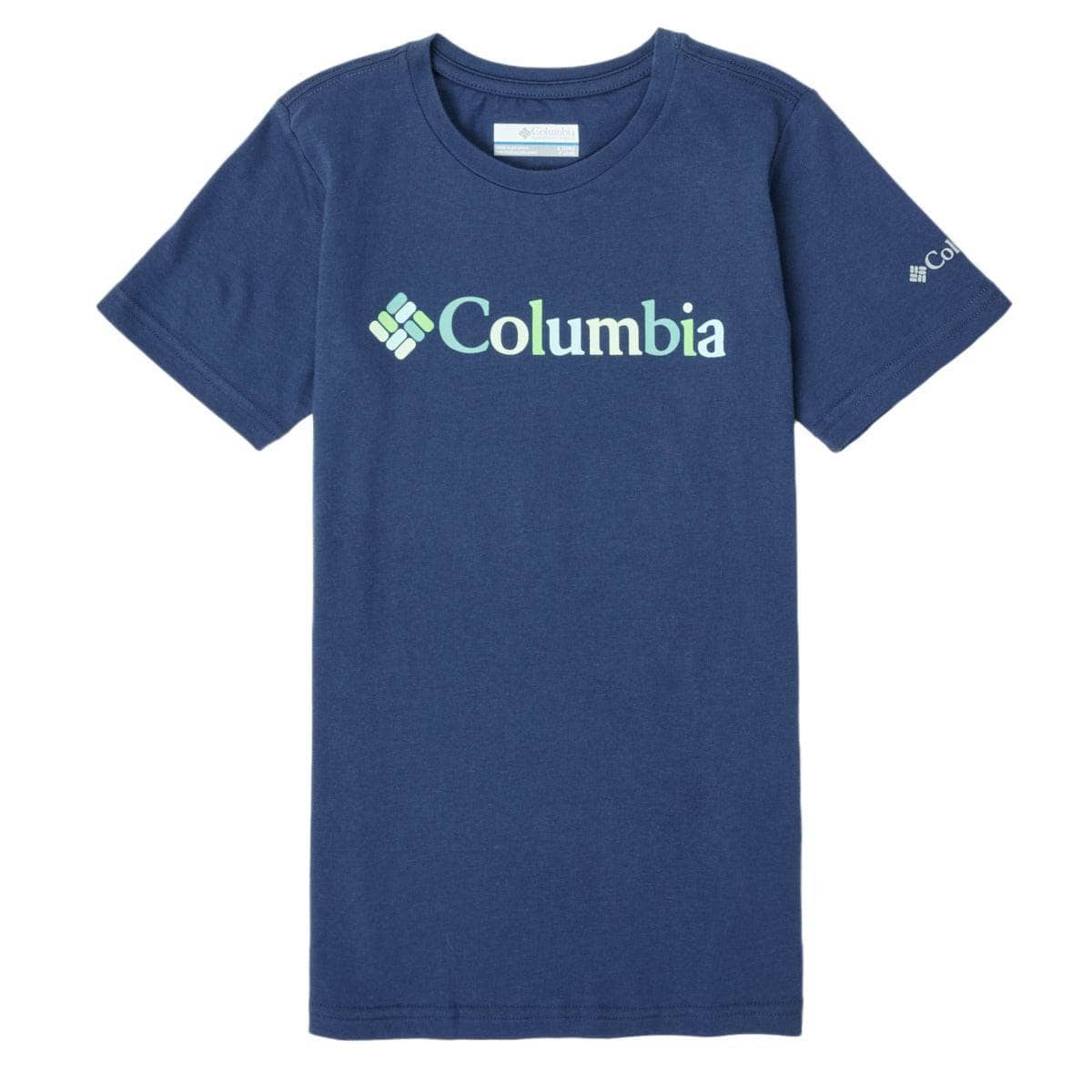 T-shirt ragazza Columbia SWEET PINES GRAPHIC Blu