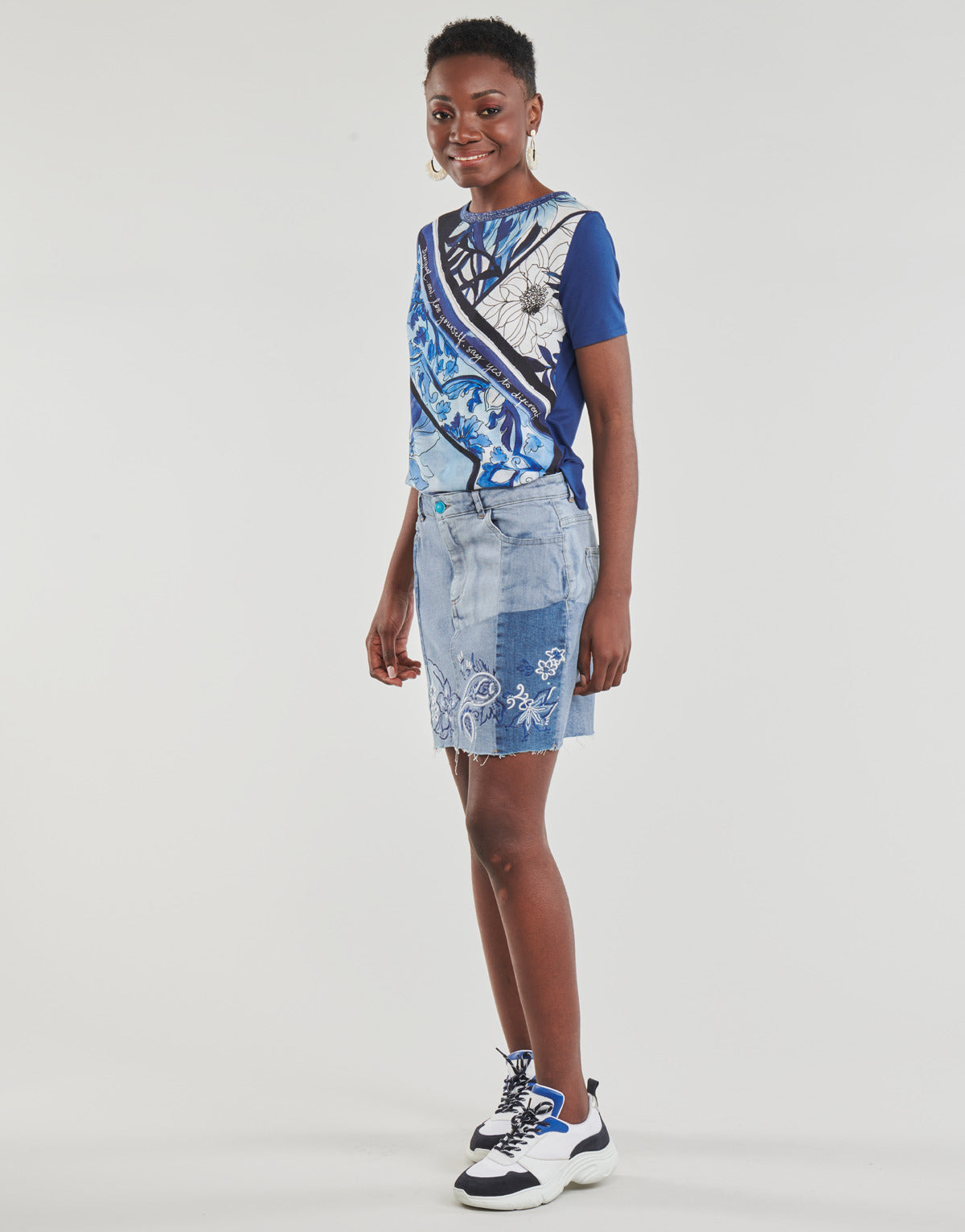 Gonna Donna Desigual BE BLUE Blu