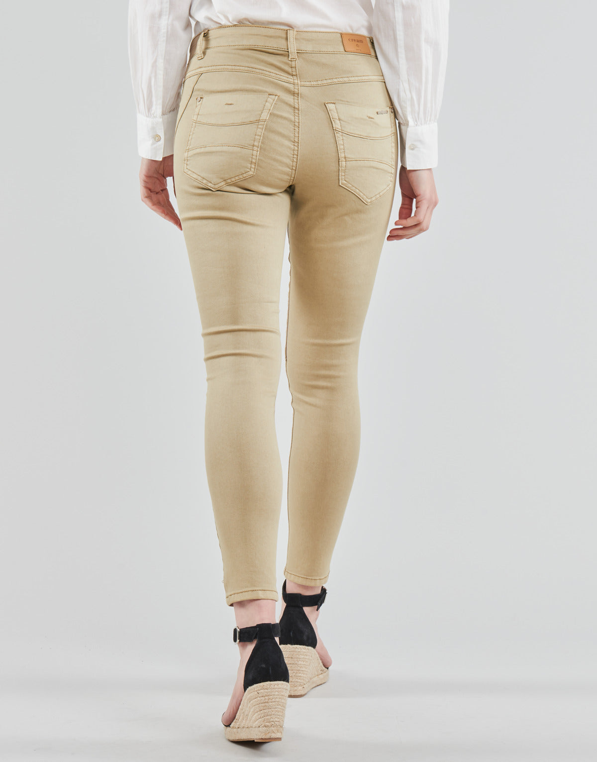 Pantalone Donna Cream HOLLY TWILL PANT Beige