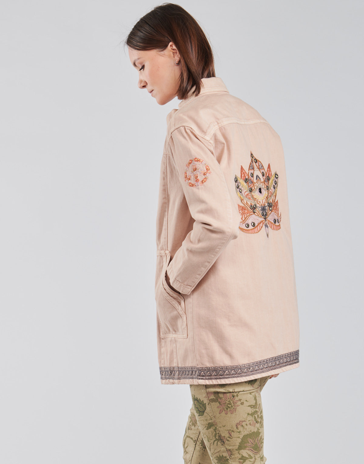 Giacca Donna Cream OFELIA JACKET Rosa
