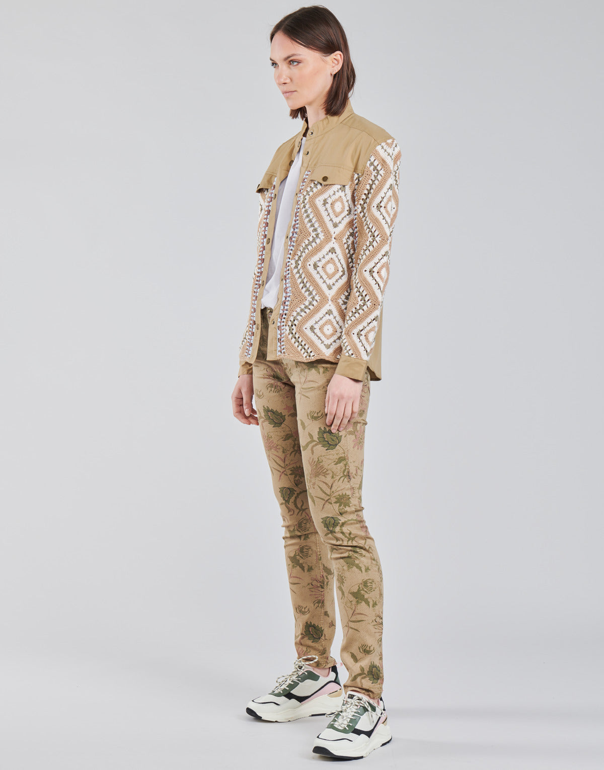 Giubbotto Donna Cream SOLDE JACKET Beige