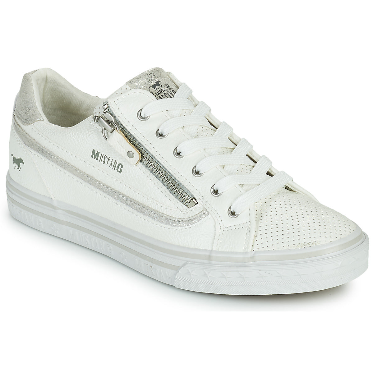 Sneakers basse Donna Mustang  SIMONA  Bianco