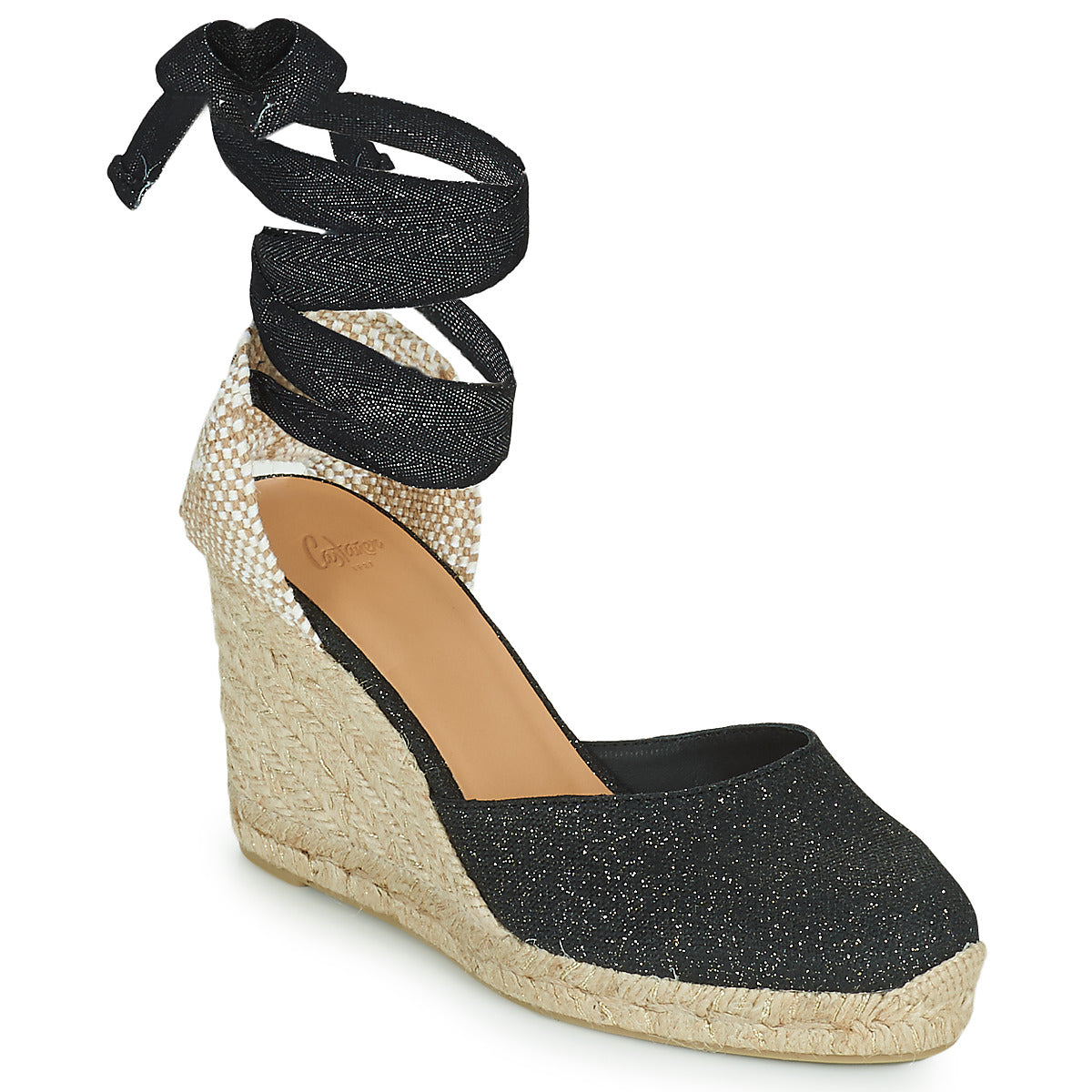 Scarpe Espadrillas Donna Castaner CARINA Nero