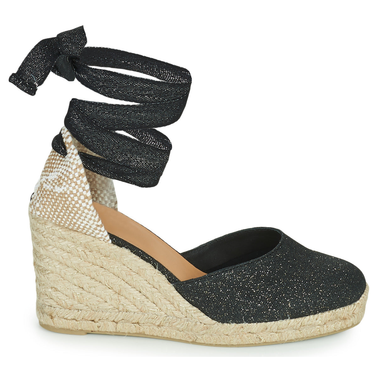 Scarpe Espadrillas Donna Castaner CARINA Nero
